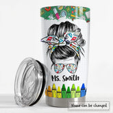 Personalized Teacher Tumbler Appreciation Nutrition Fact For Teacher